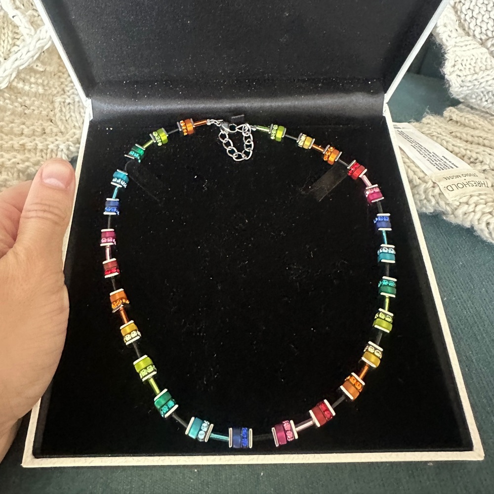 Rainbow Crystal Necklace